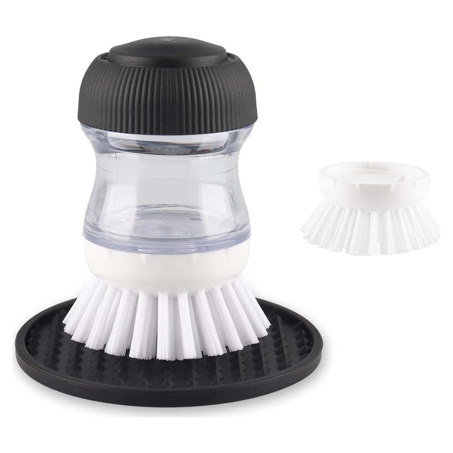 Cepillo de Palma OYV con Dispensador de Jabón y Repuesto