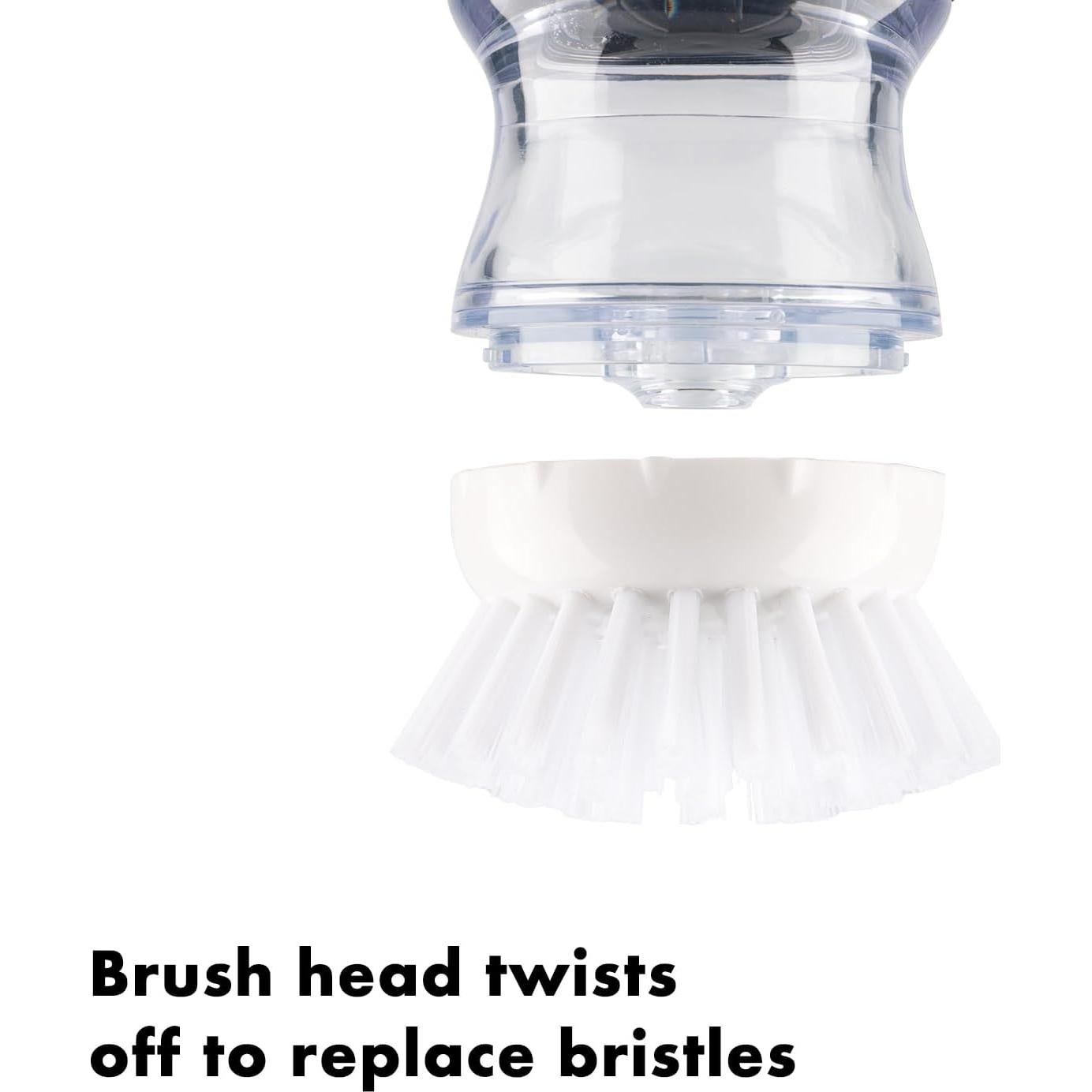 Cepillo de Palma OYV con Dispensador de Jabón y Repuesto