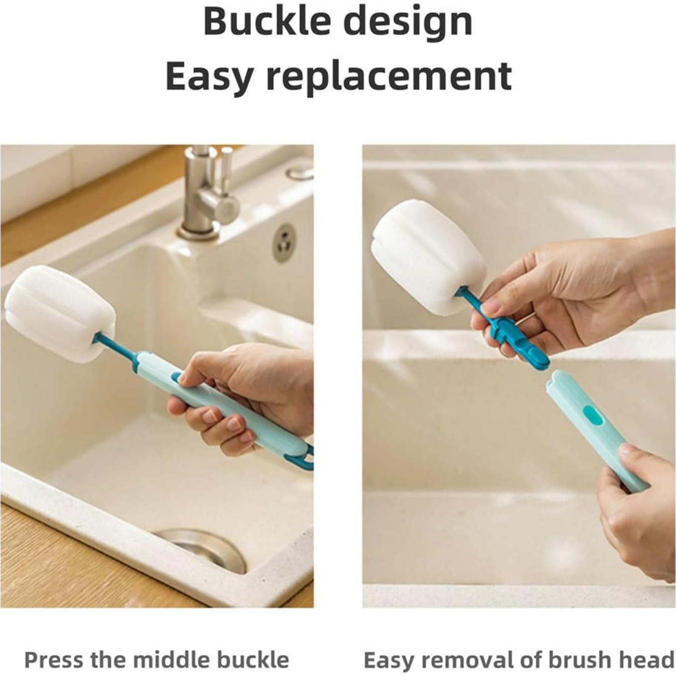 Cepillo de Botellas Leixterich con Mango Largo 3 PCS