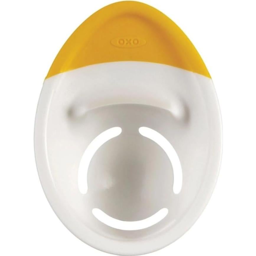 Separador de Huevos 3-en-1 OXO Good Grips, Blanco y Amarillo