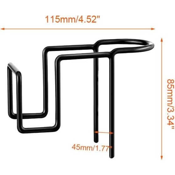 Soporte de Esponja Negra Qinwuw para Fregadero de Cocina - 2 Pcs
