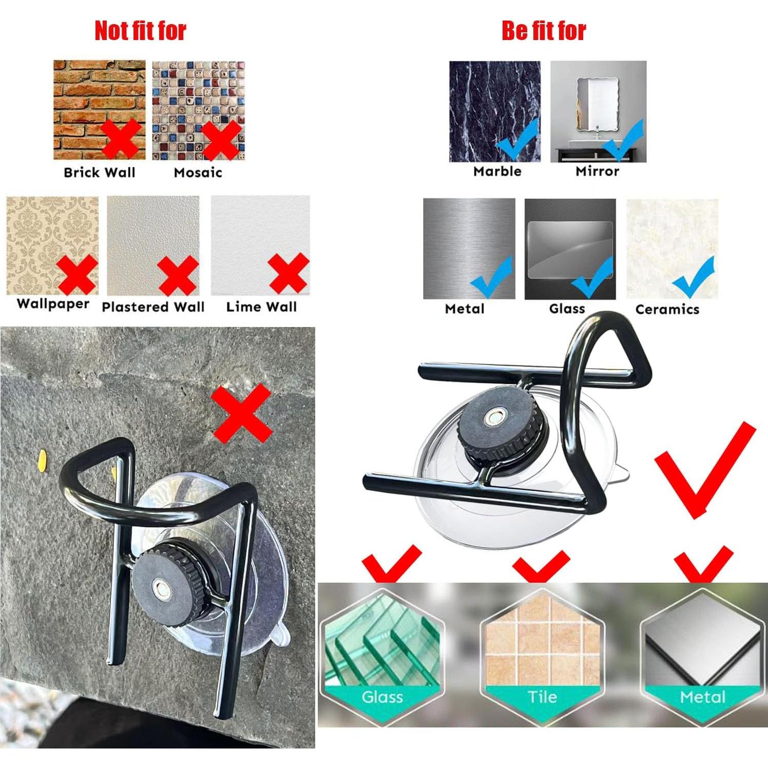 Soporte de Cepillo Dispensador de Jabón WSOQYEO Negro