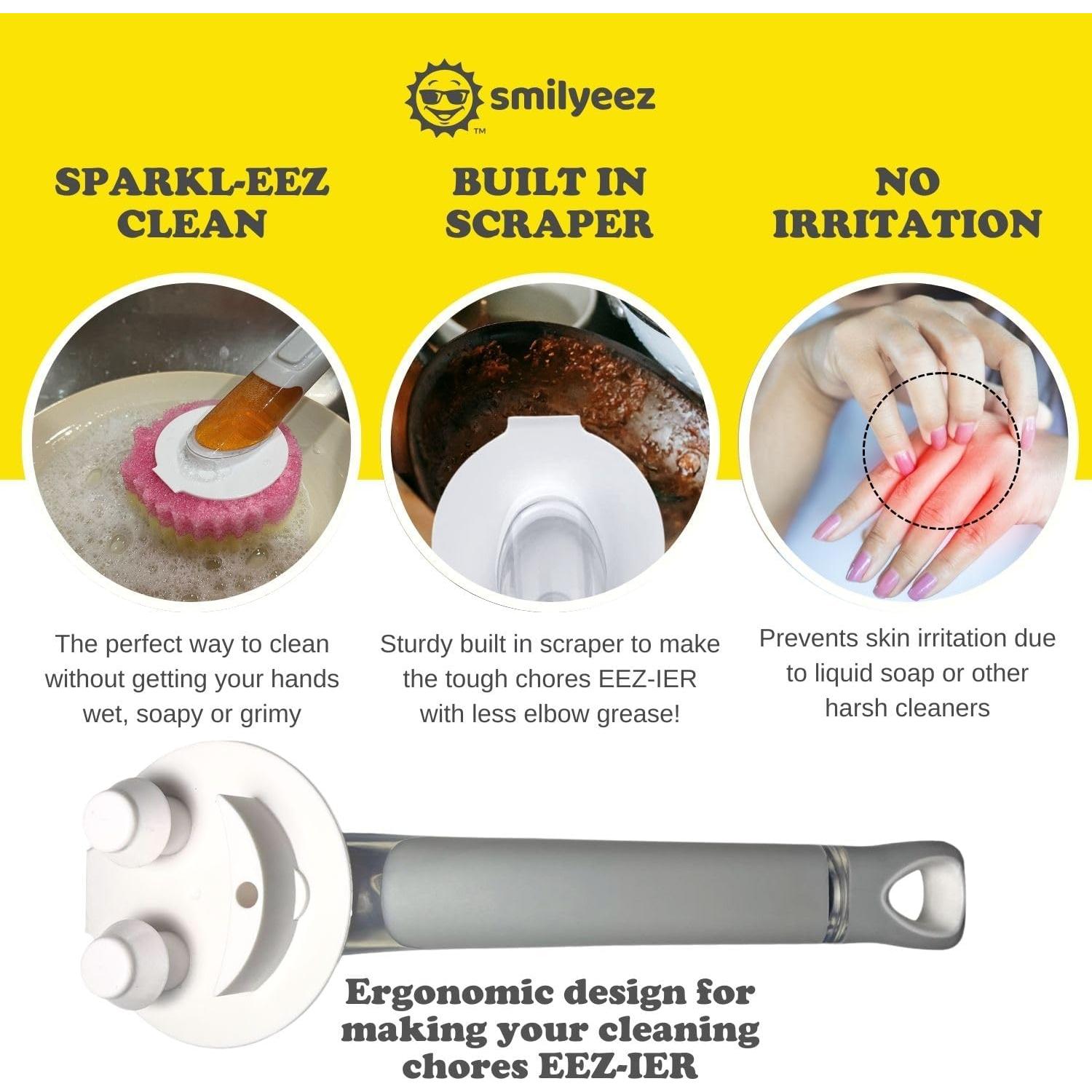 Mango Dispensador de Jabón Smilyeez para Esponjas Scrub Daddy