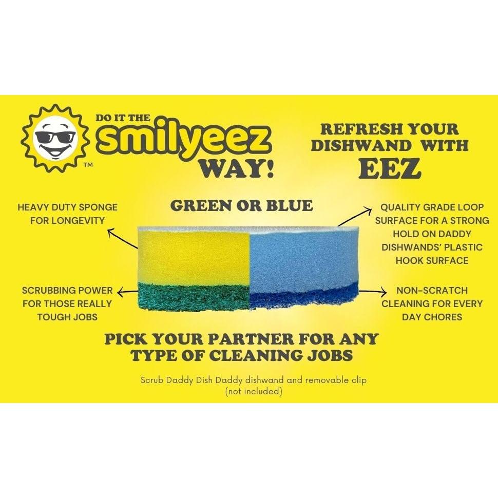 Recargas de Esponja Smilyeez para Scrub Daddy - 10 Paquete