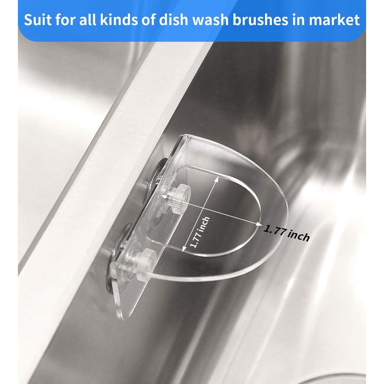 Soporte para Cepillo de Platos FEATCH Acrílico Transparente