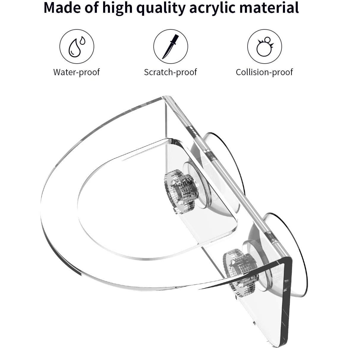 Soporte para Cepillo de Platos FEATCH Acrílico Transparente