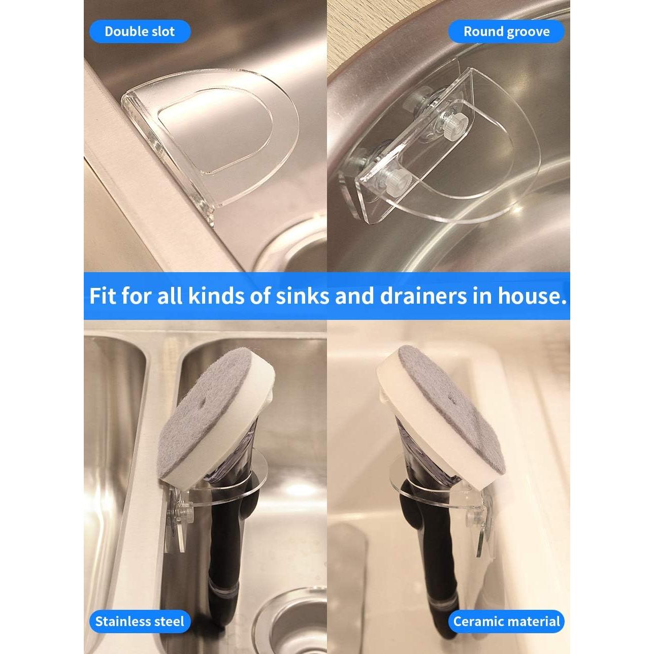 Soporte para Cepillo de Platos FEATCH Acrílico Transparente