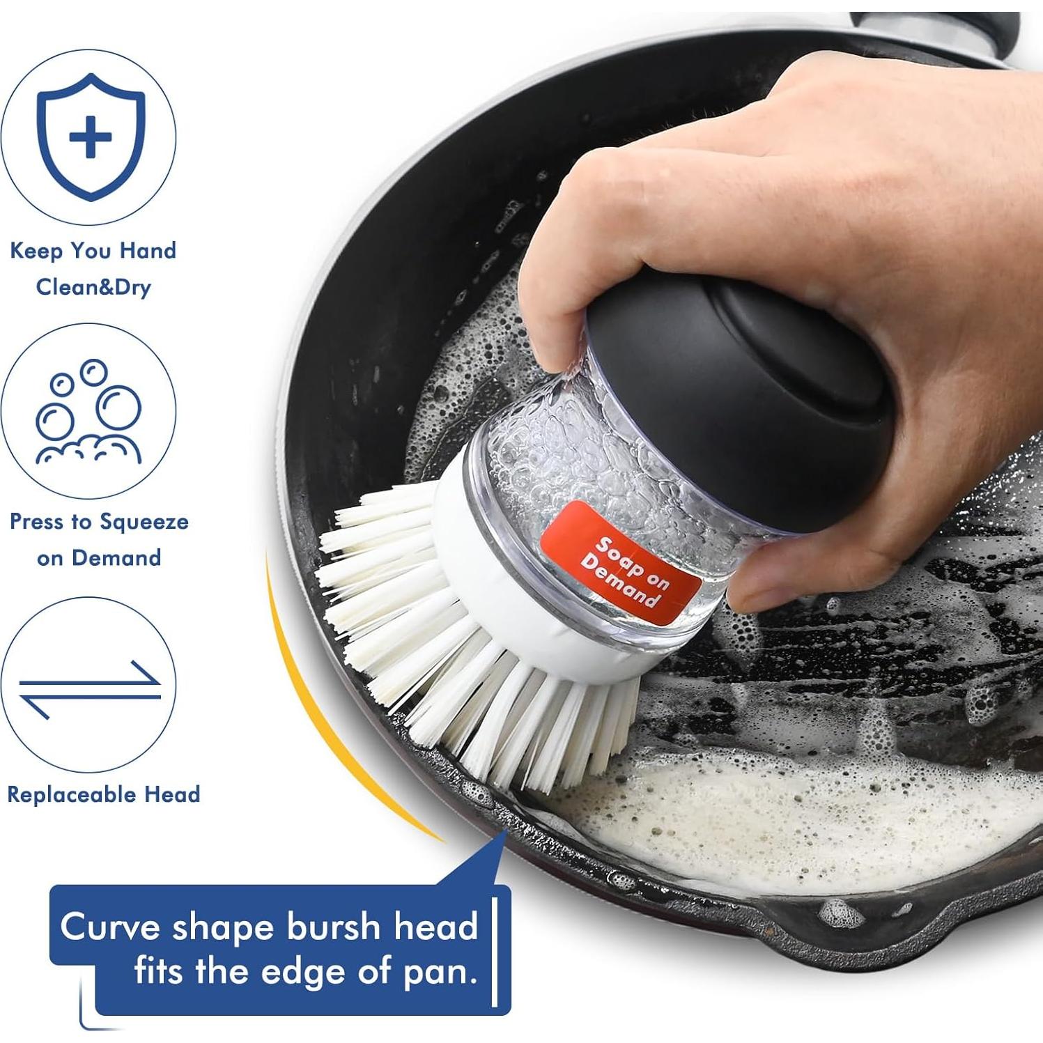 Recambios de cepillo de palma OXO Shadowgallery - 4 unidades