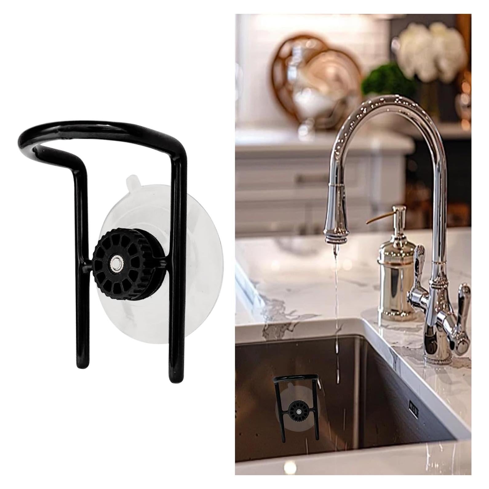 Soporte para Cepillo de Jabón GYGhaoho con Ventosa - Negro