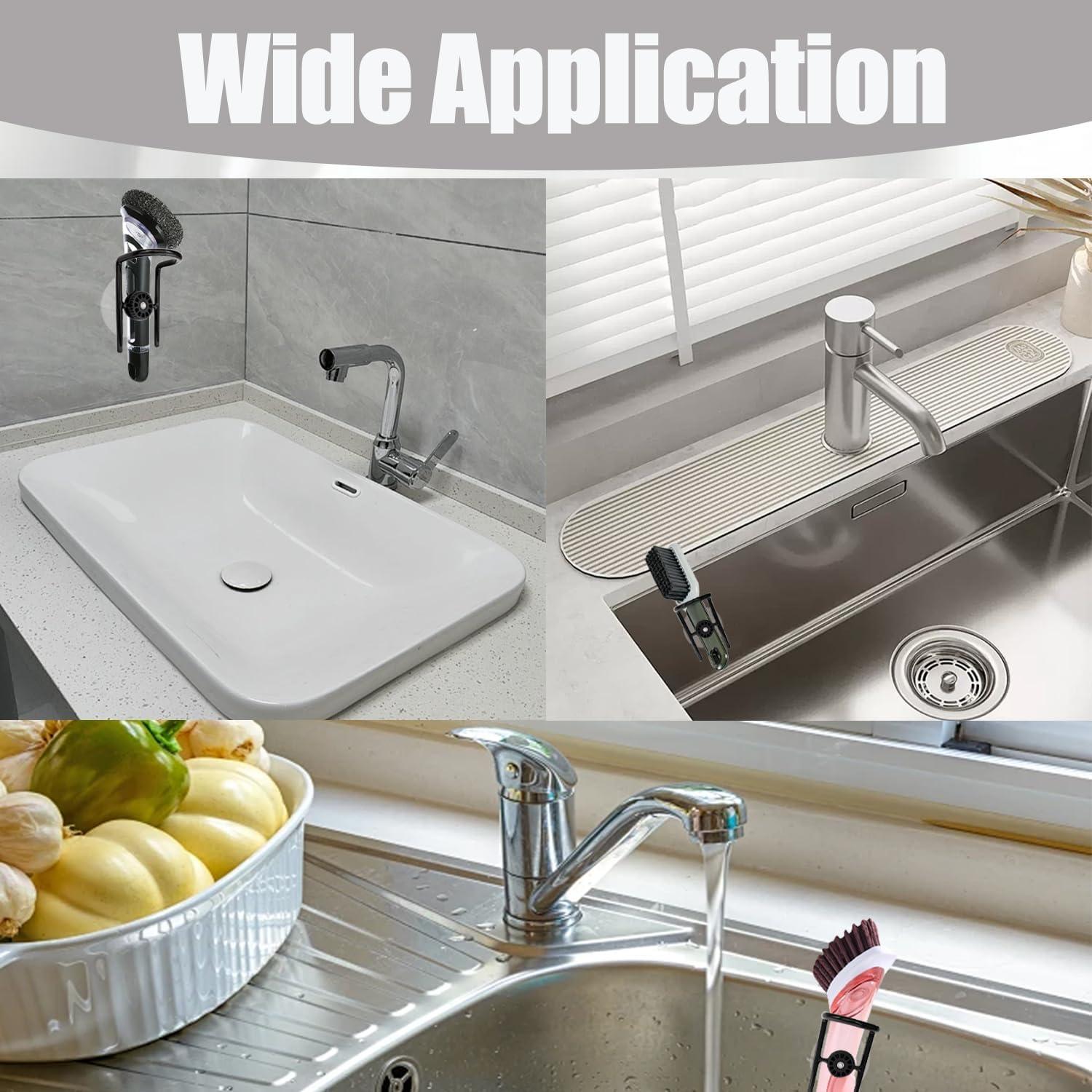 Soporte para Cepillo de Jabón GYGhaoho con Ventosa - Negro