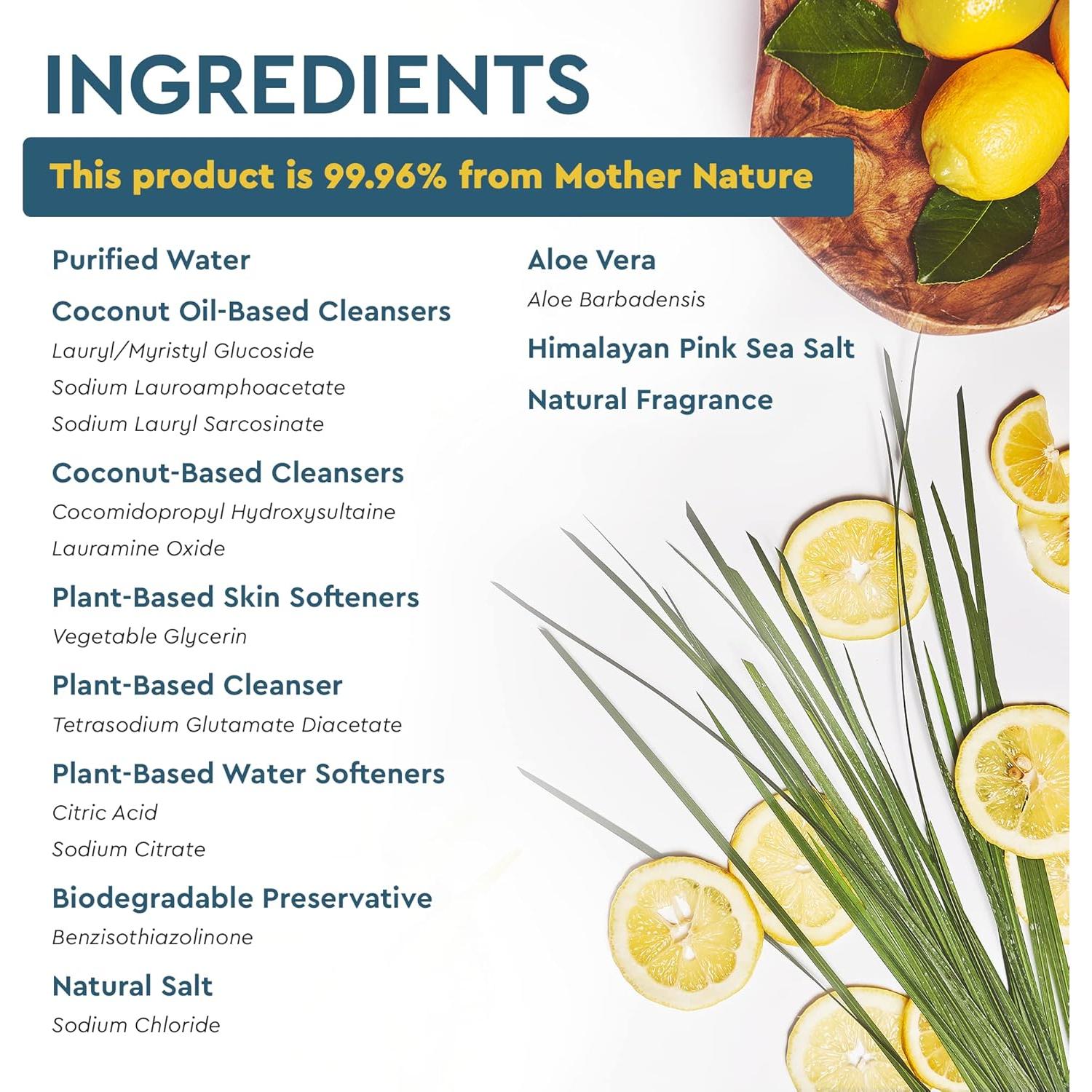 Recarga Jabón Líquido para Platos Puracy 1.42 L Limón Orgánico