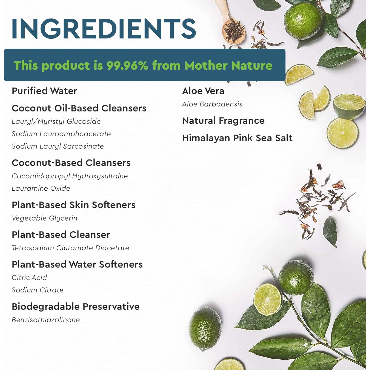 Jabón Líquido para Platos Puracy 1.42 L Té Verde y Lima