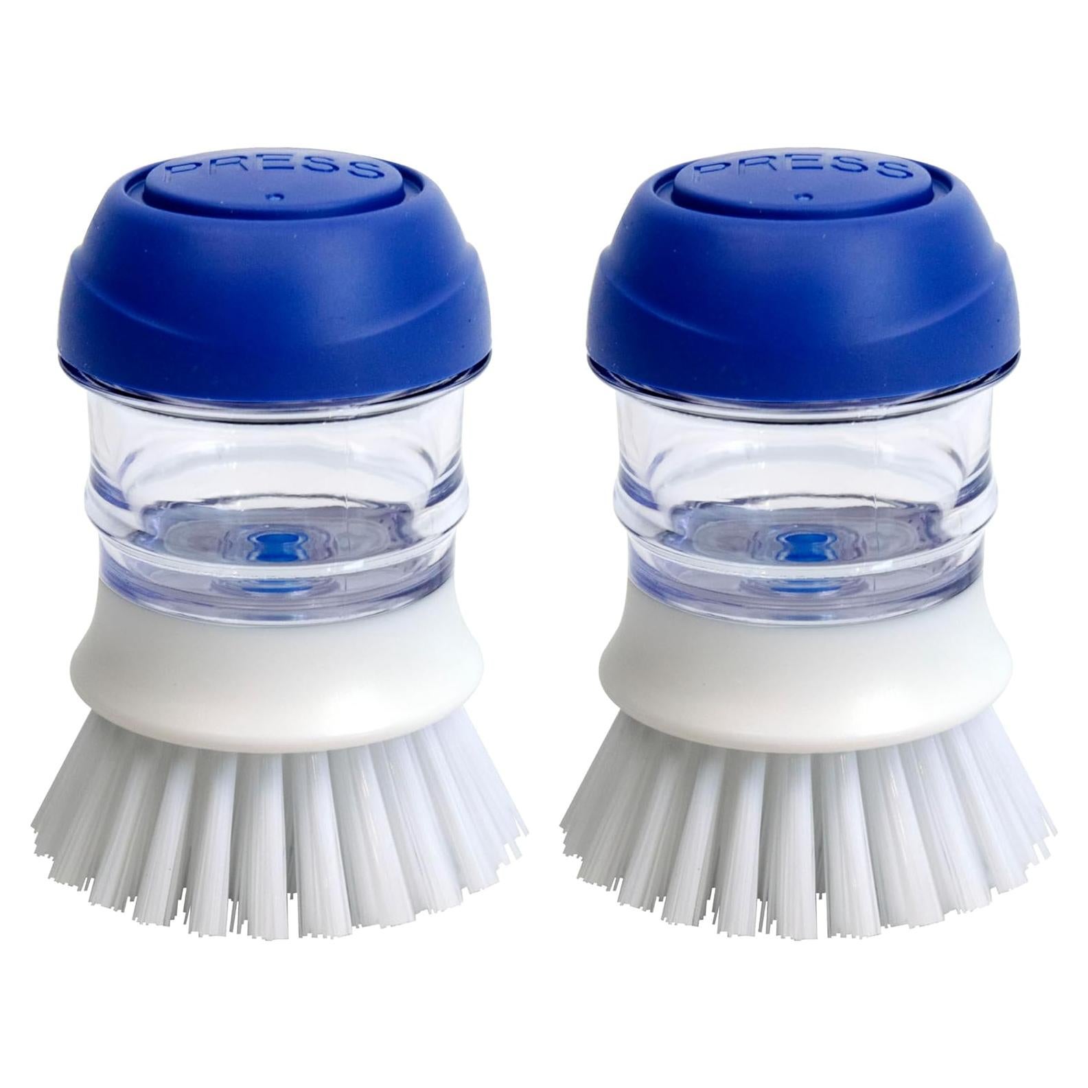 Cepillo de Platos CELOX con Dispensador de Jabón 2 Unidades