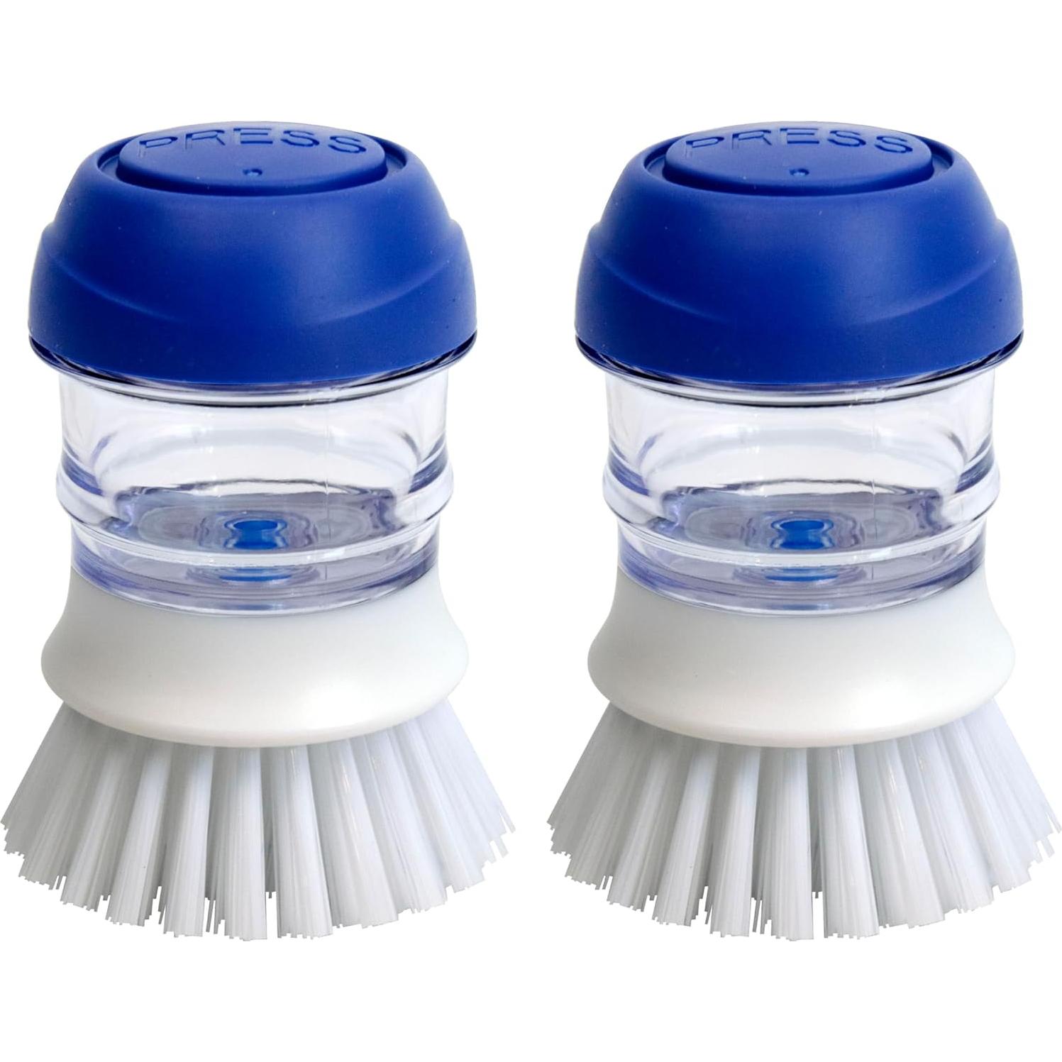 Cepillo de Platos CELOX con Dispensador de Jabón 2 Unidades