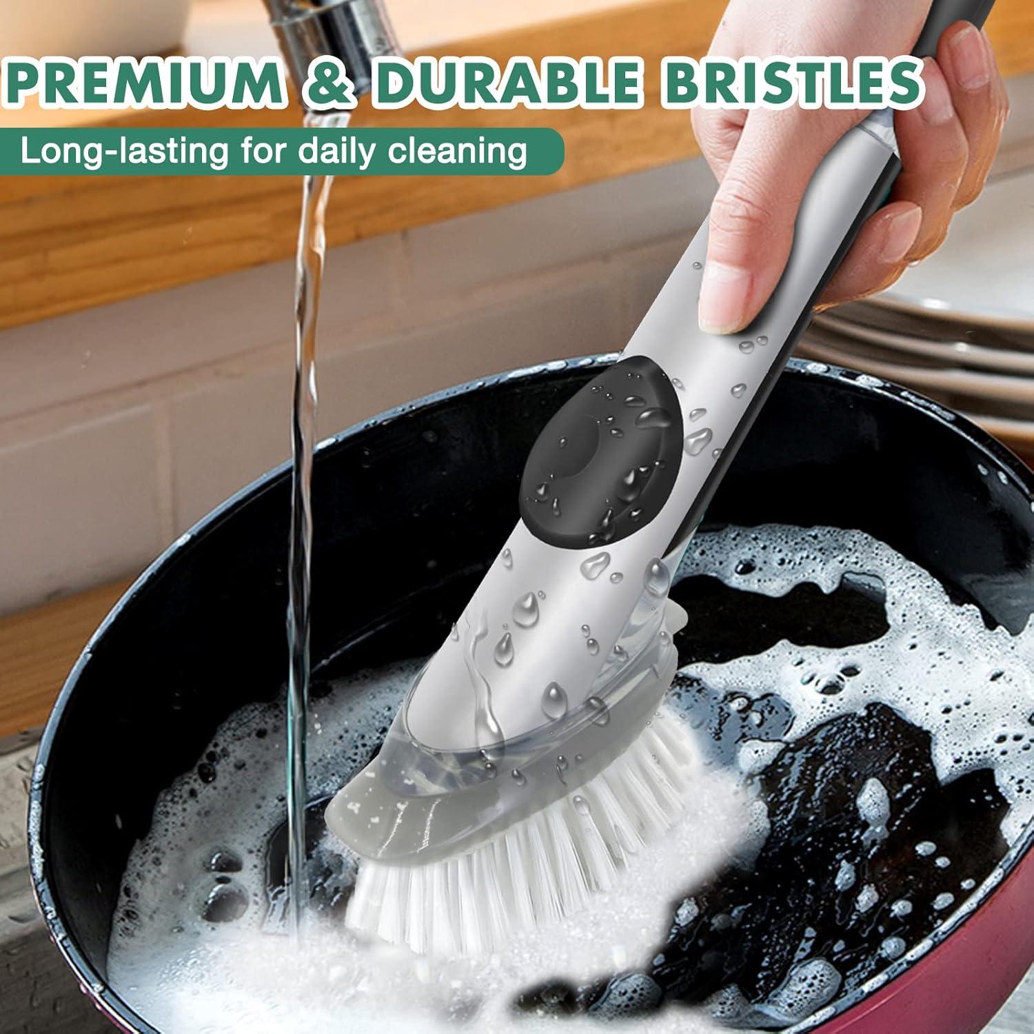 Recambios de Cepillo para Platos Pamrack - 4 Unidades Nylon