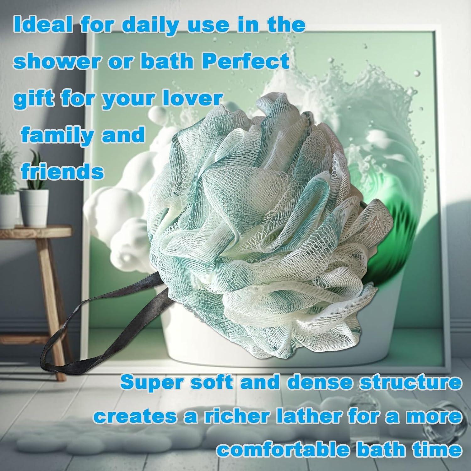 Esponja de Baño Exfoliante Doble Cara Loofah XINBIN 68g