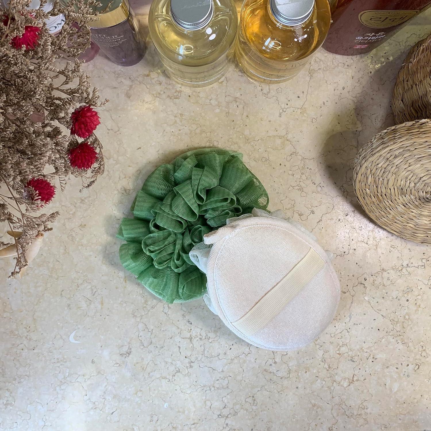 Paquete de 2 Esponjas de Baño Exfoliantes Estfin 17.8x12.7cm