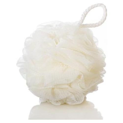 Esponja de Ducha Loofah SPHTOEO 12.5 cm Ecológica Blanca