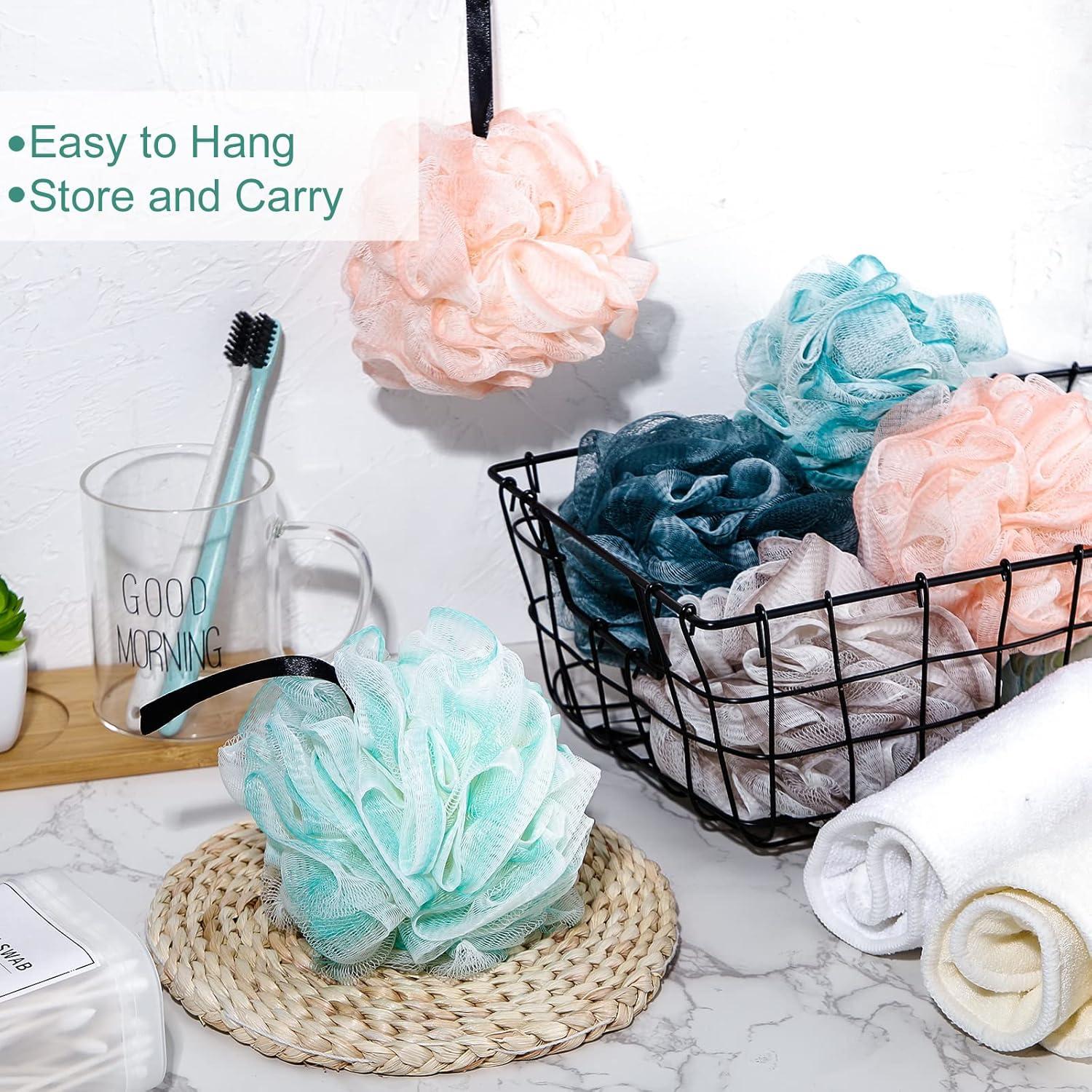 Paquete de 48 Esponjas de Baño Shellwei 50g Exfoliantes