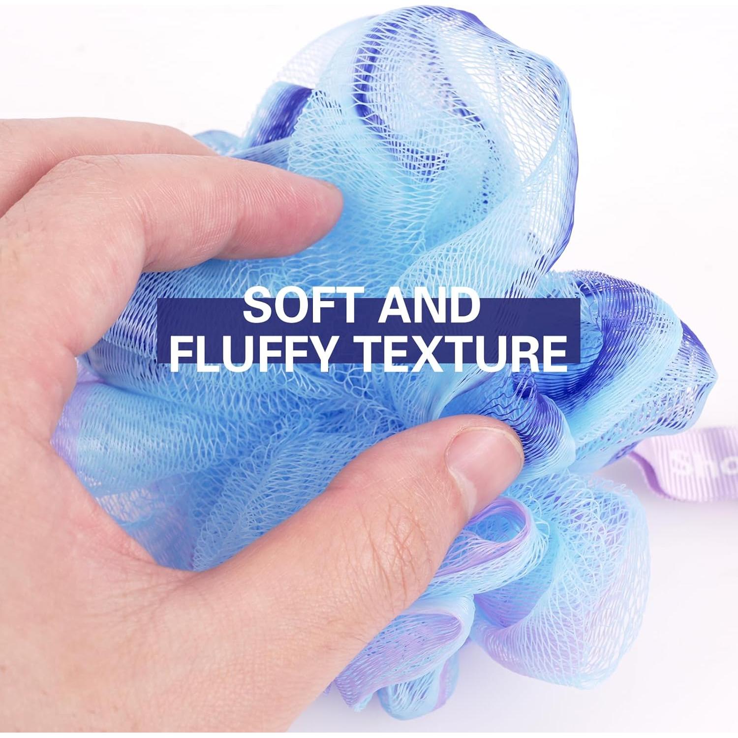 Paquete de 20 Esponjas de Ducha Loofah Showertime 25.5cm