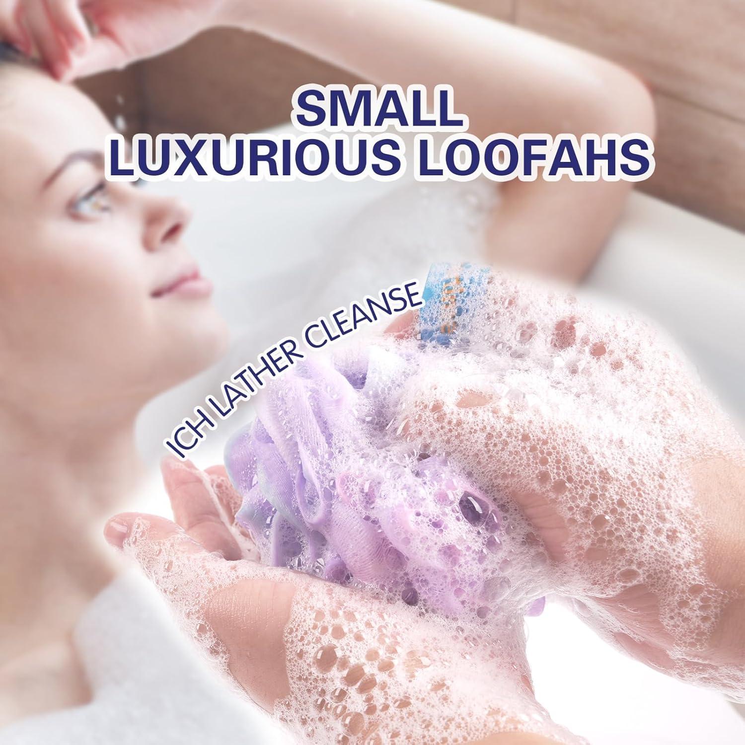 Paquete de 20 Esponjas de Ducha Loofah Showertime 25.5cm