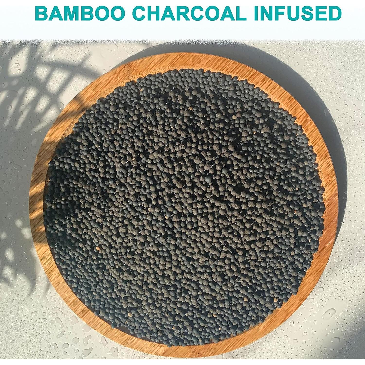 Paquete de 4 Esponjas de Ducha Exfoliantes Mr.Cui'shop 75g