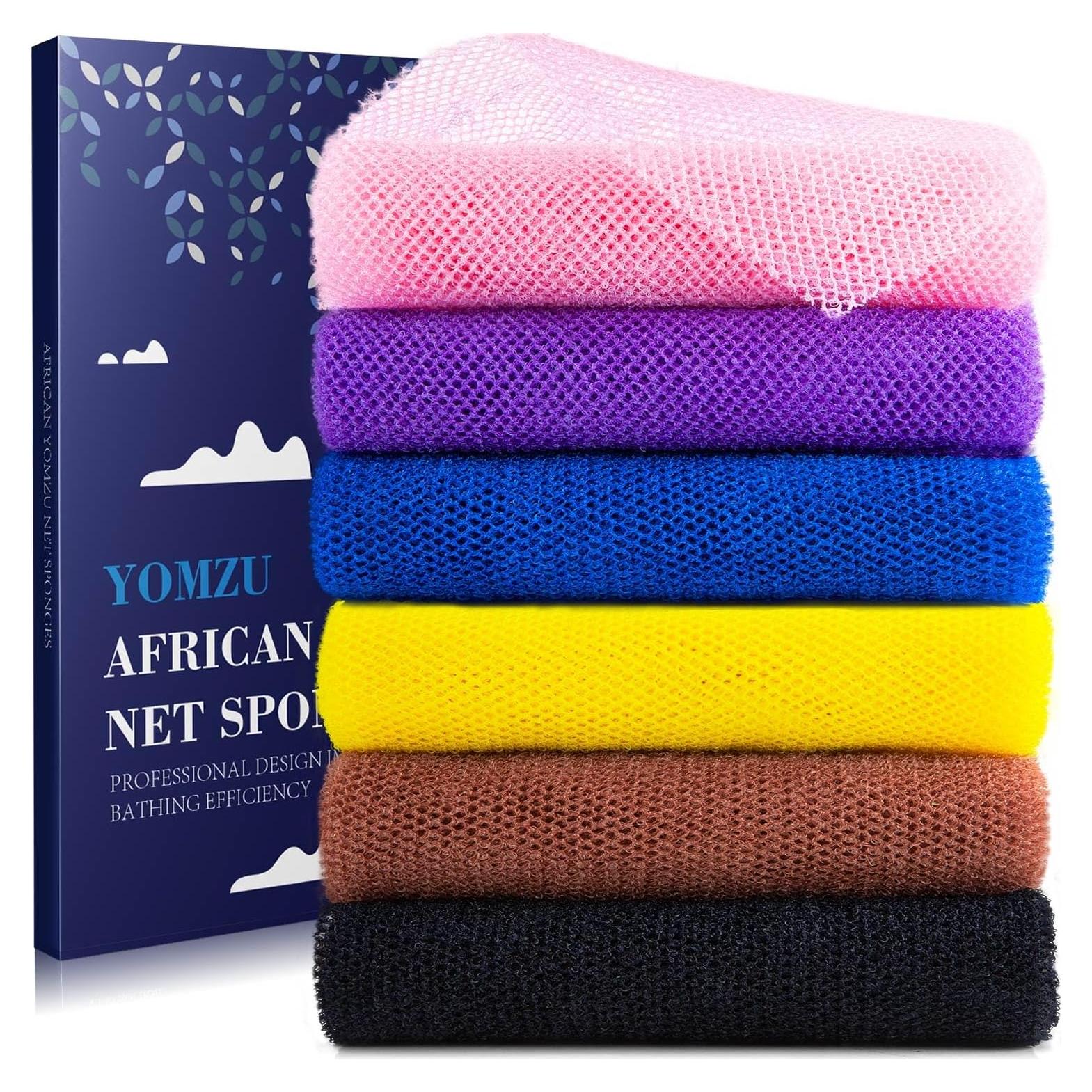 Esponja Exfoliante de Red Africana YOMZU - 6 Piezas