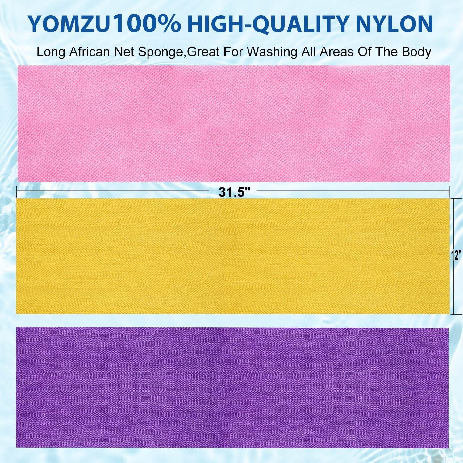 Esponja Exfoliante de Red Africana YOMZU - 6 Piezas