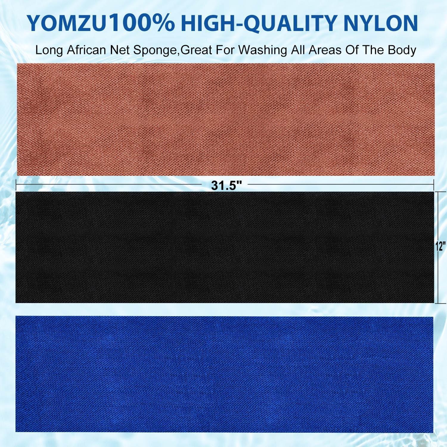 Esponja Exfoliante de Red Africana YOMZU - 6 Piezas