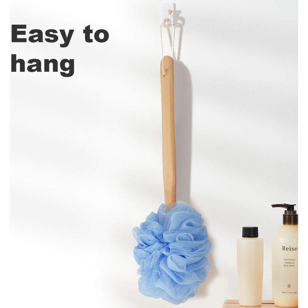 Esponja de Lufa con Mango de Madera RASDDER - Azul