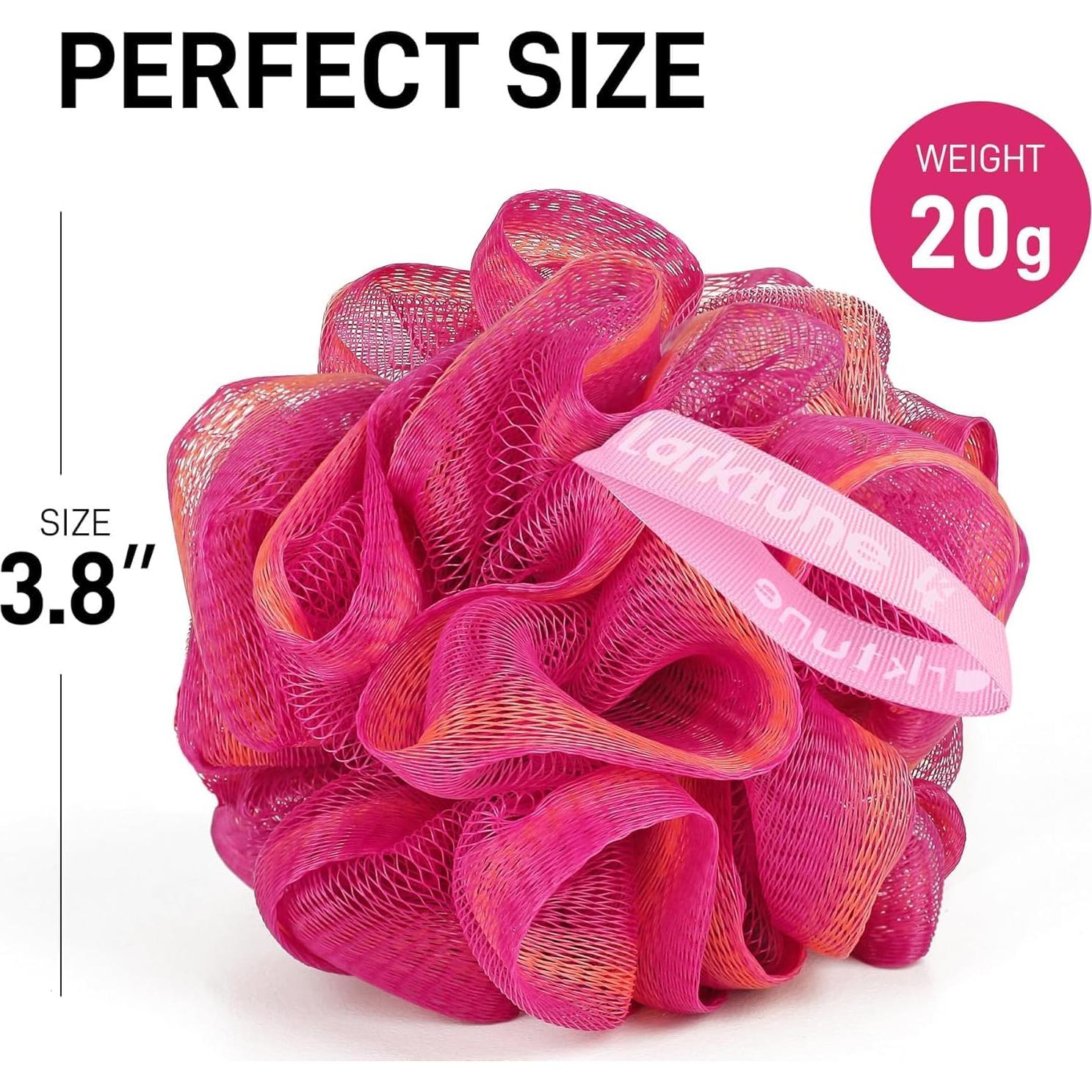 Paquete de 20 Esponjas de Ducha Lufa Aosevar 25cm Exfoliantes