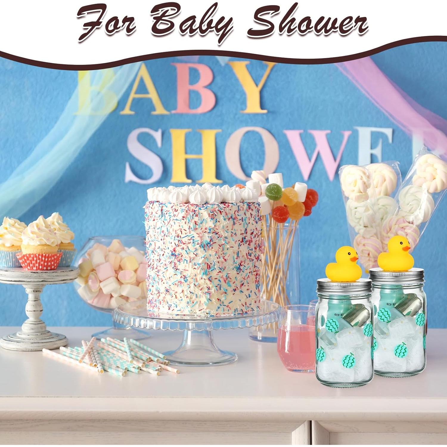 Esponjas de Ducha Shellwei 24 Pcs Lufa Exfoliante Blanca