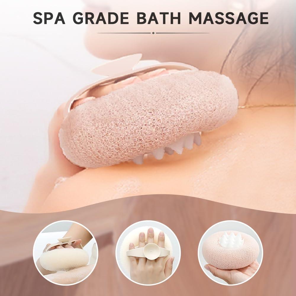 Bola de Baño con Ventosa Girasol SICOSPI 2pcs Suave