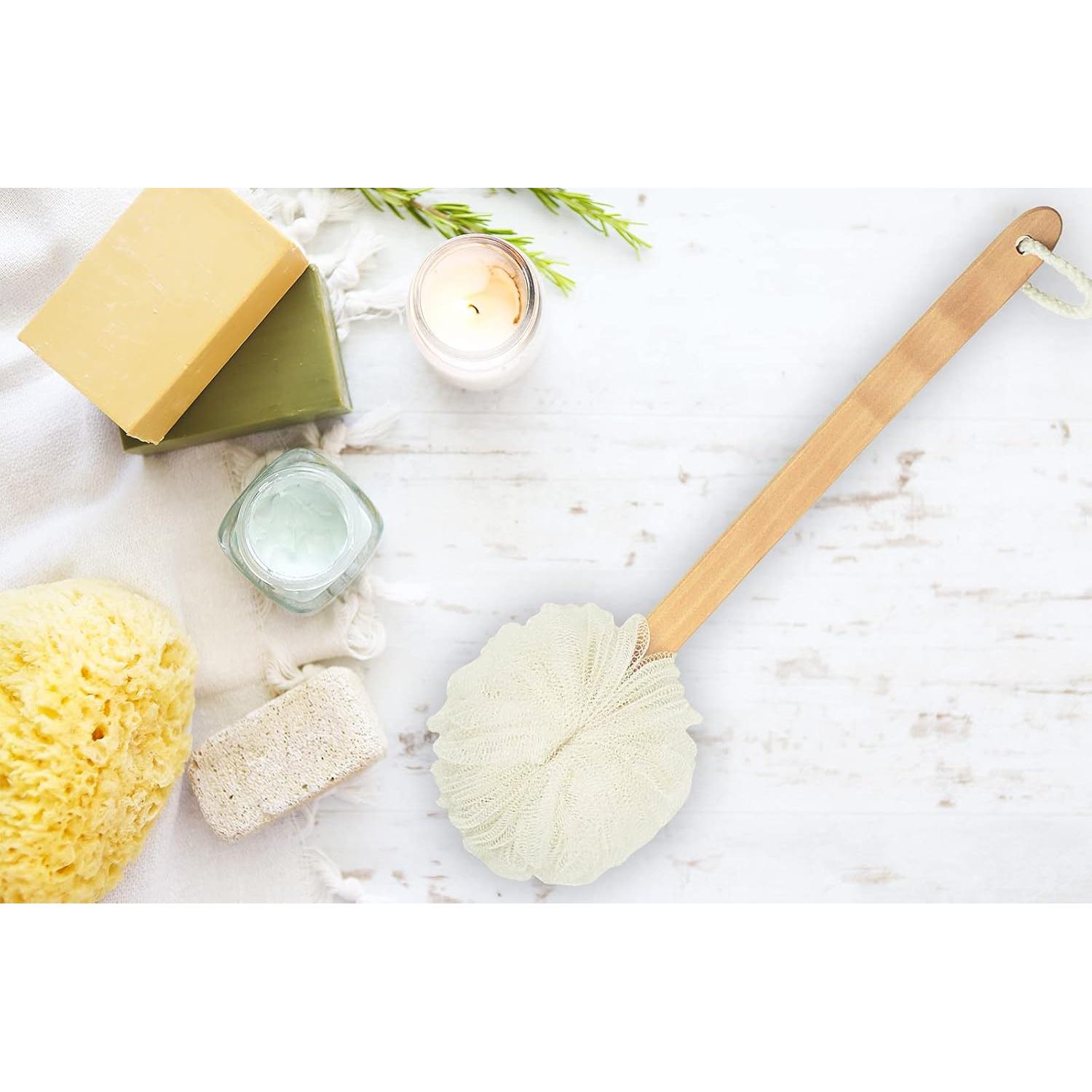 Esponja de Baño DecorRack con Mango Curvado 38.1 cm