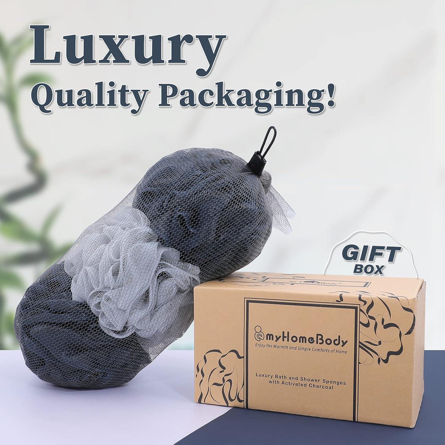 Esponja de Lufa Exfoliante MyHomeBody 60g - 3 Paquetes