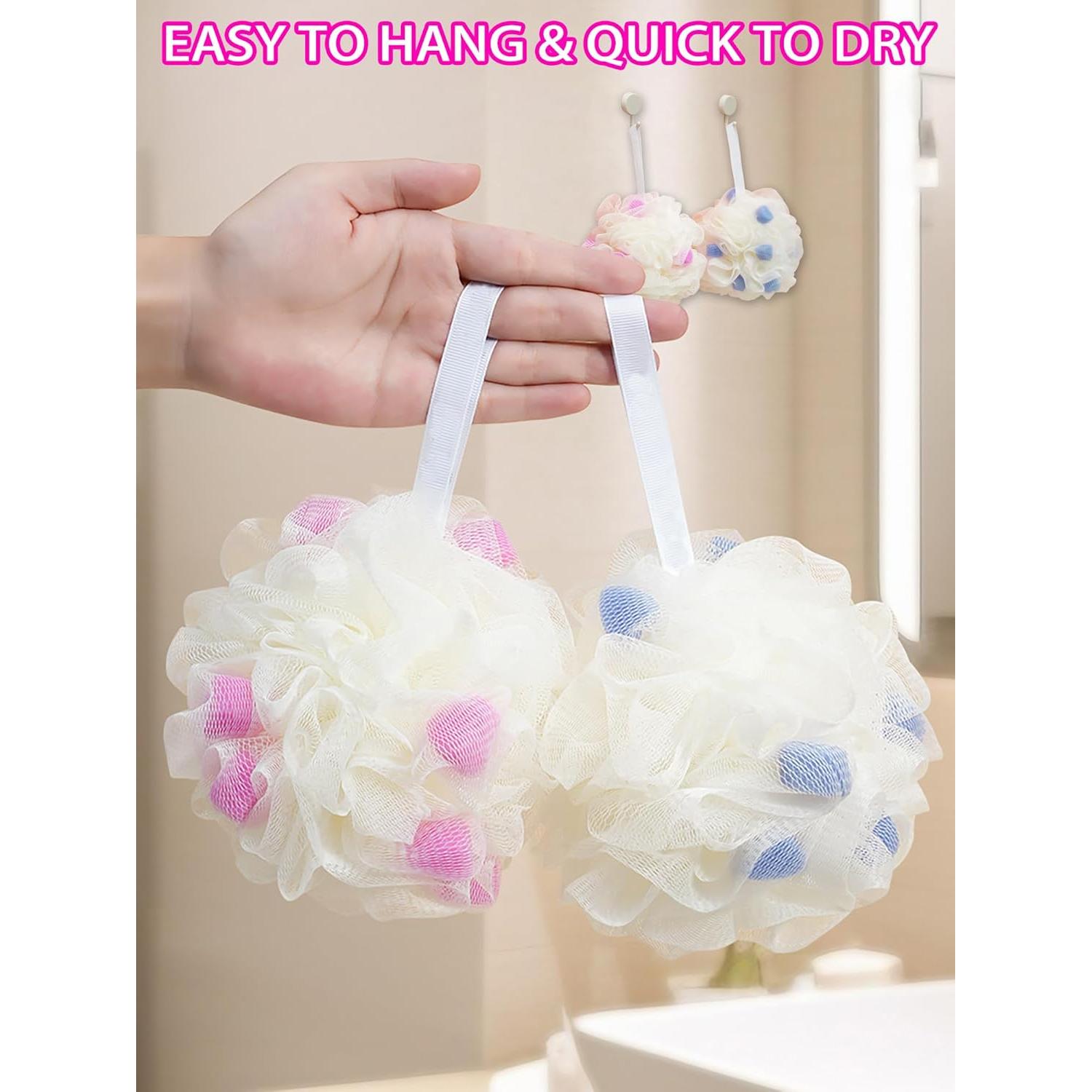 Esponja Exfoliante de Ducha MURRI&MURRDI - Paquete de 4 Colores