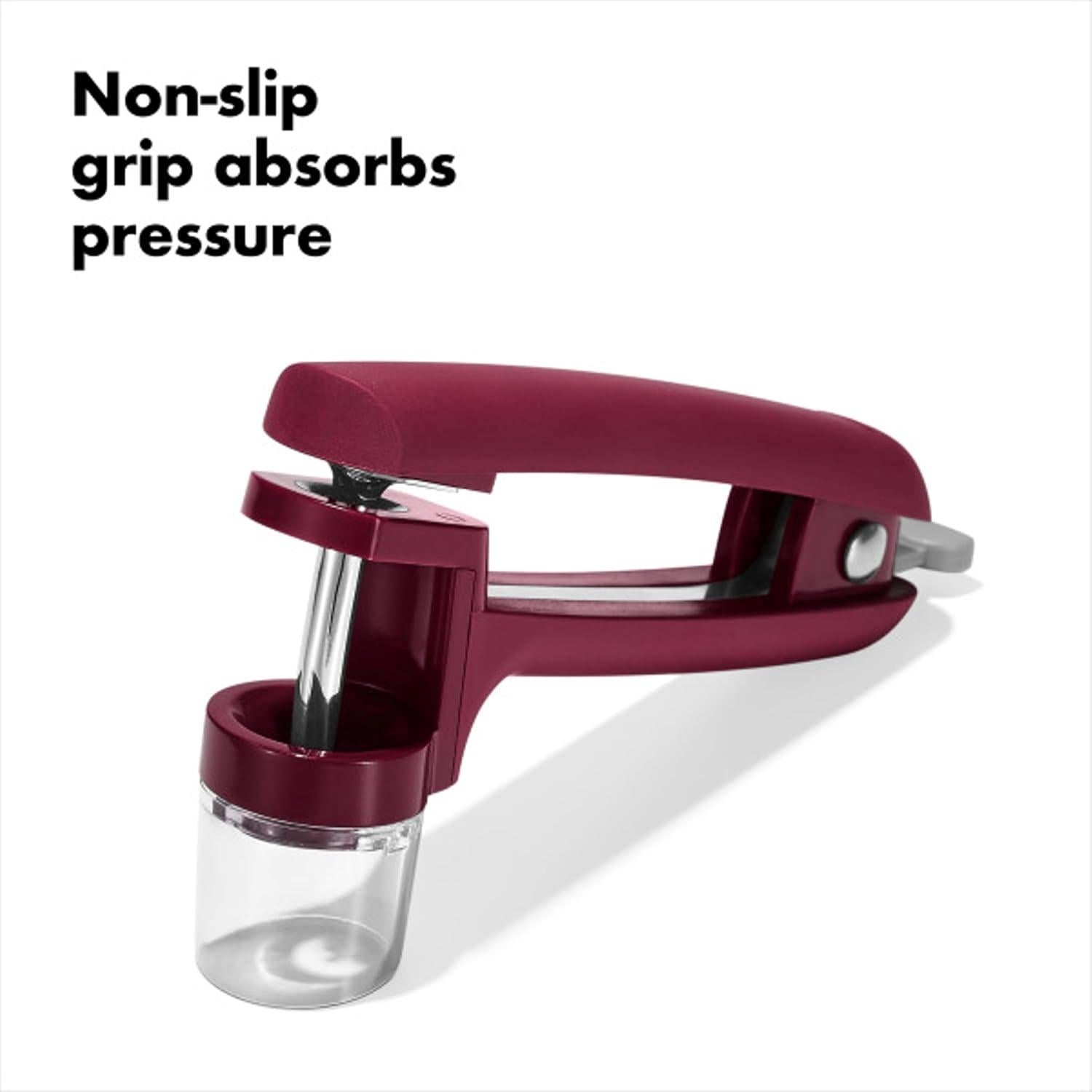 OXO Good Grips Cherry & Olive Pitter - Beet
