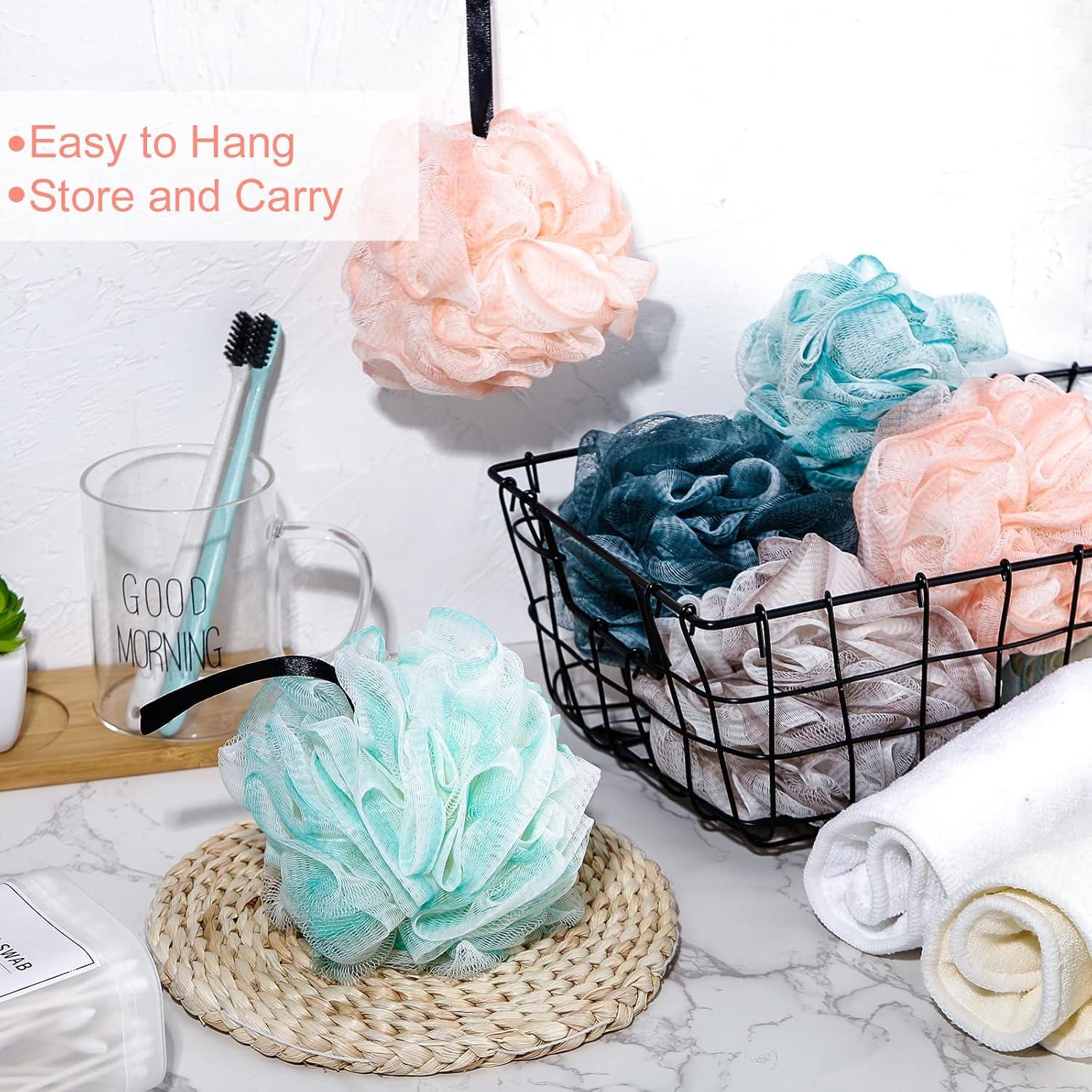 Esponjas de Baño Exfoliantes Sunnyray - 24 Piezas 50g