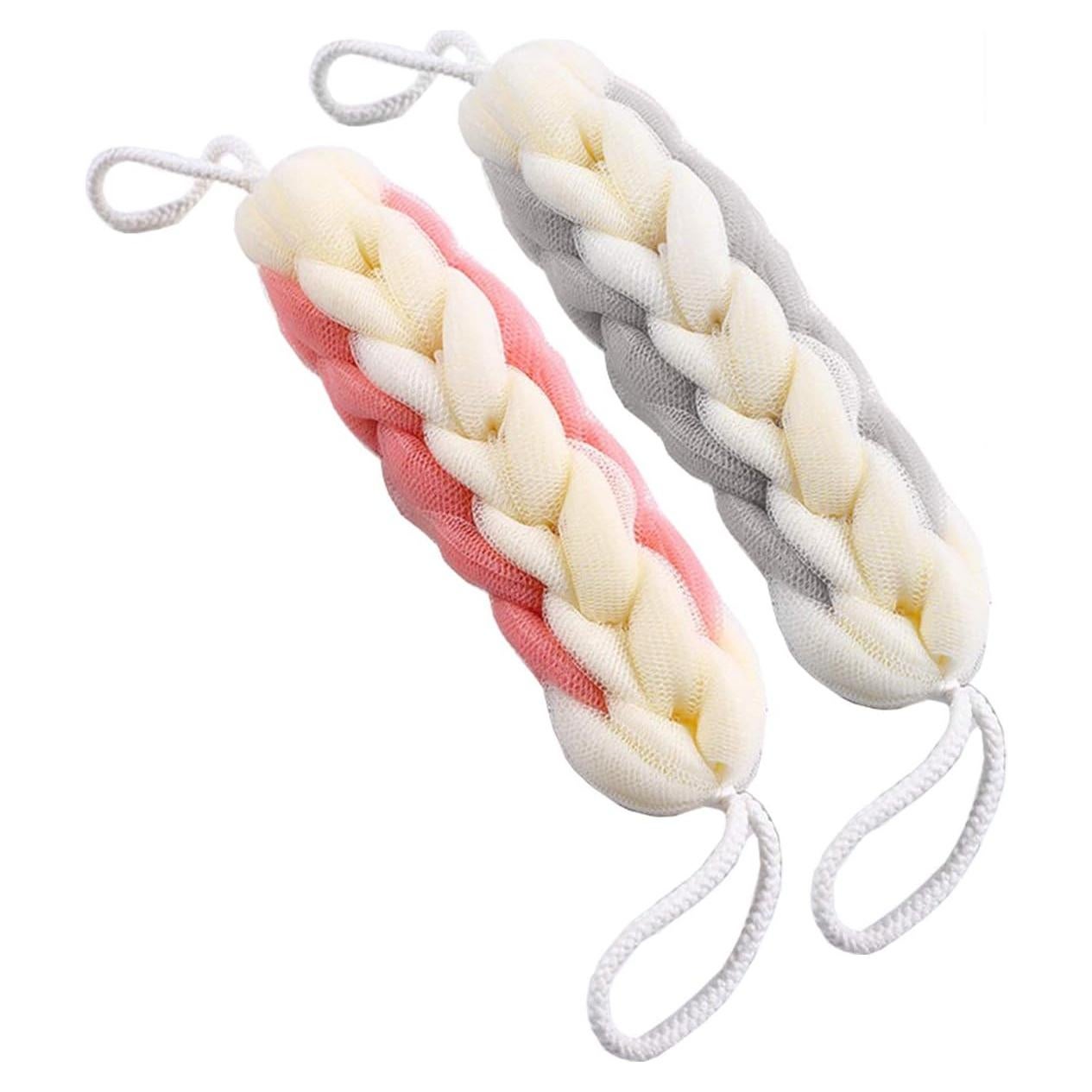 Esponja de Baño Exfoliante AARainbow 2 Paquetes Malla Ducha