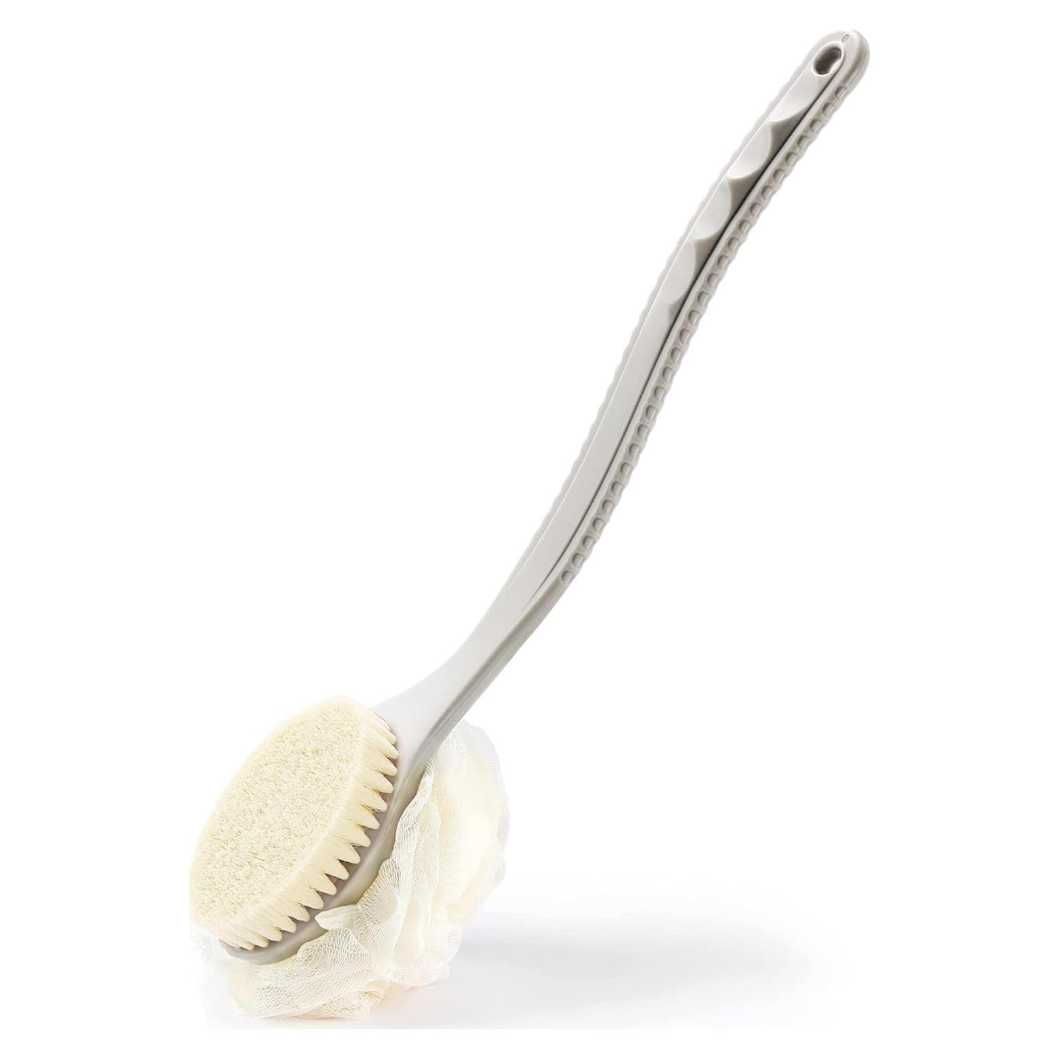 Cepillo de Cuerpo Honice 2 en 1 con Cerda y Lufa 35.88 cm