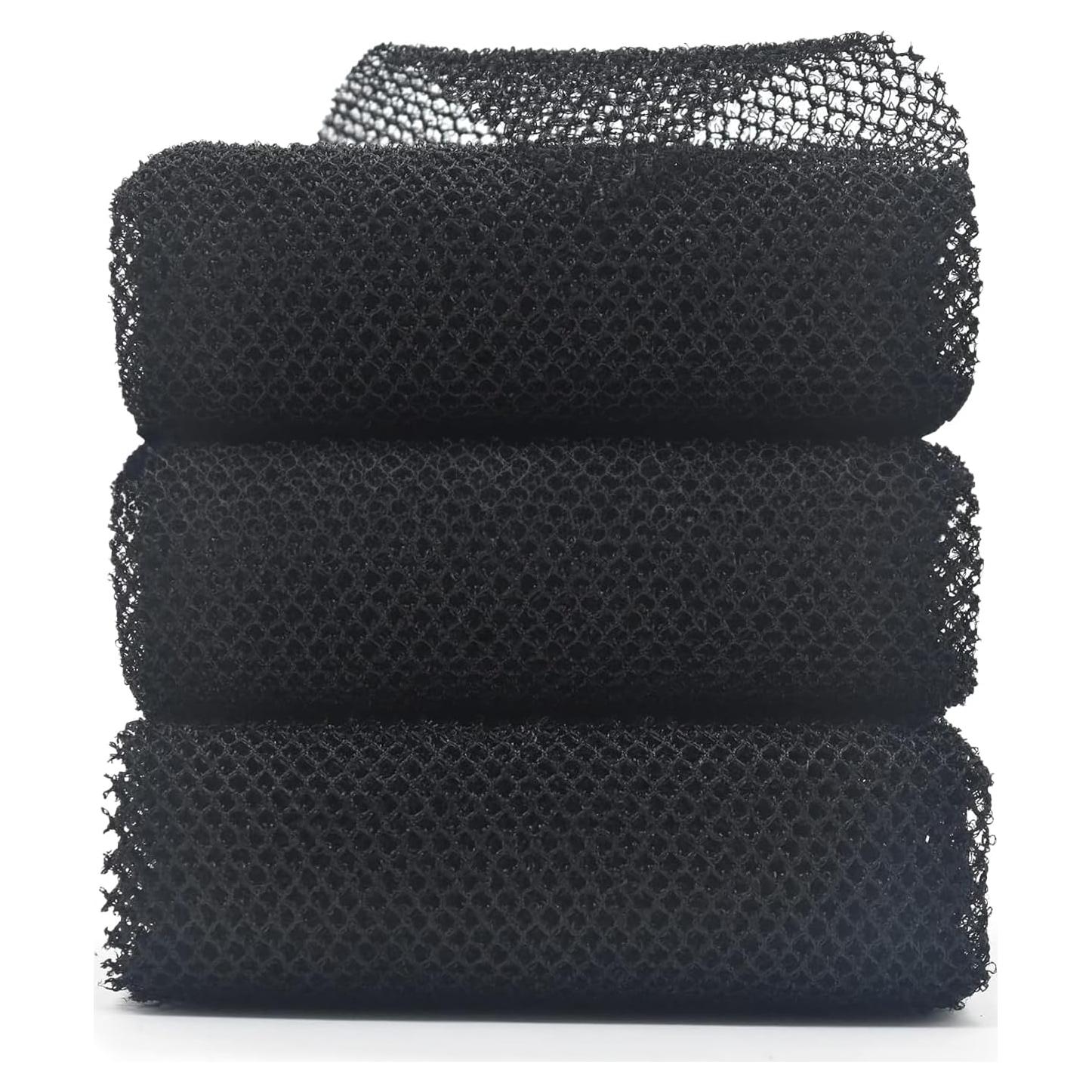 Esponja Exfoliante Africana de Nailon - 3 Piezas 80cm