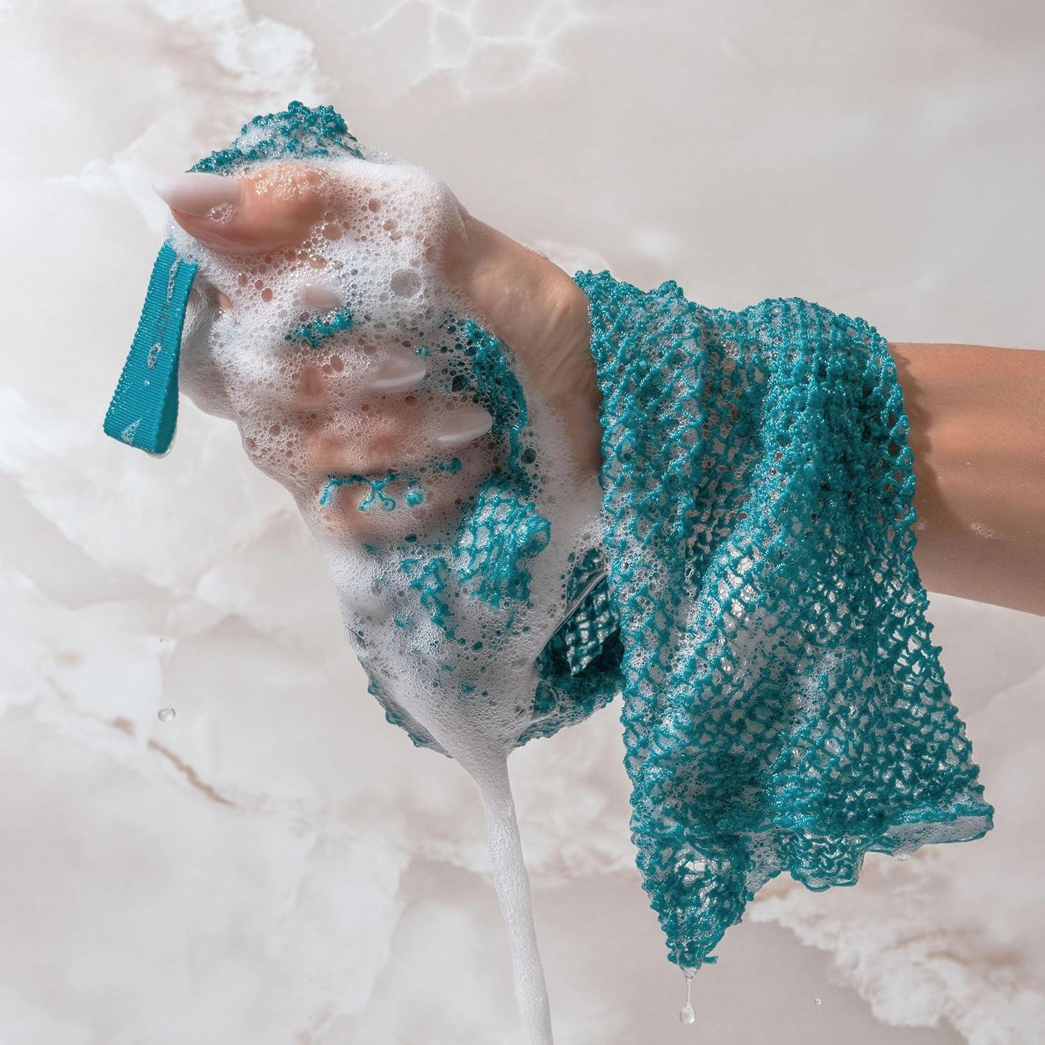 Red de Baño Exfoliante EcoTools - 1 Unidad, Ecológica y Vegana