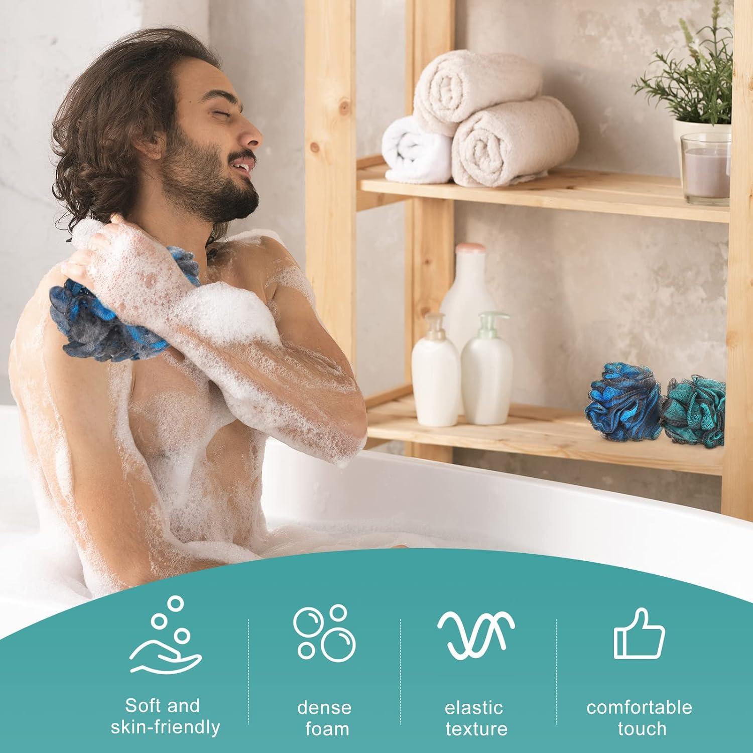 Esponjas de Ducha Exfoliantes Sunnyray 36 Pcs Lufa 50g