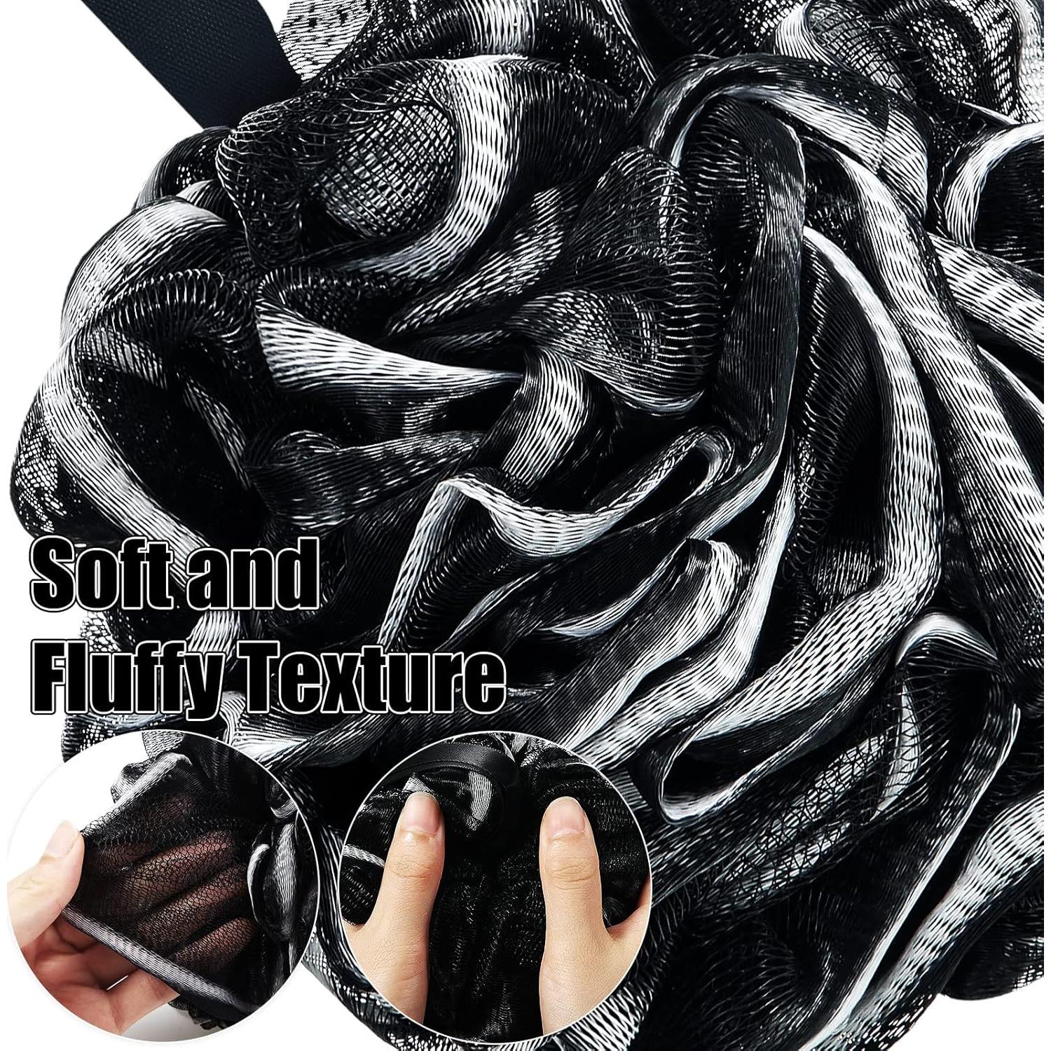 Juego de 32 Esponjas de Baño Shellwei 60g Malla Suave Exfoliante