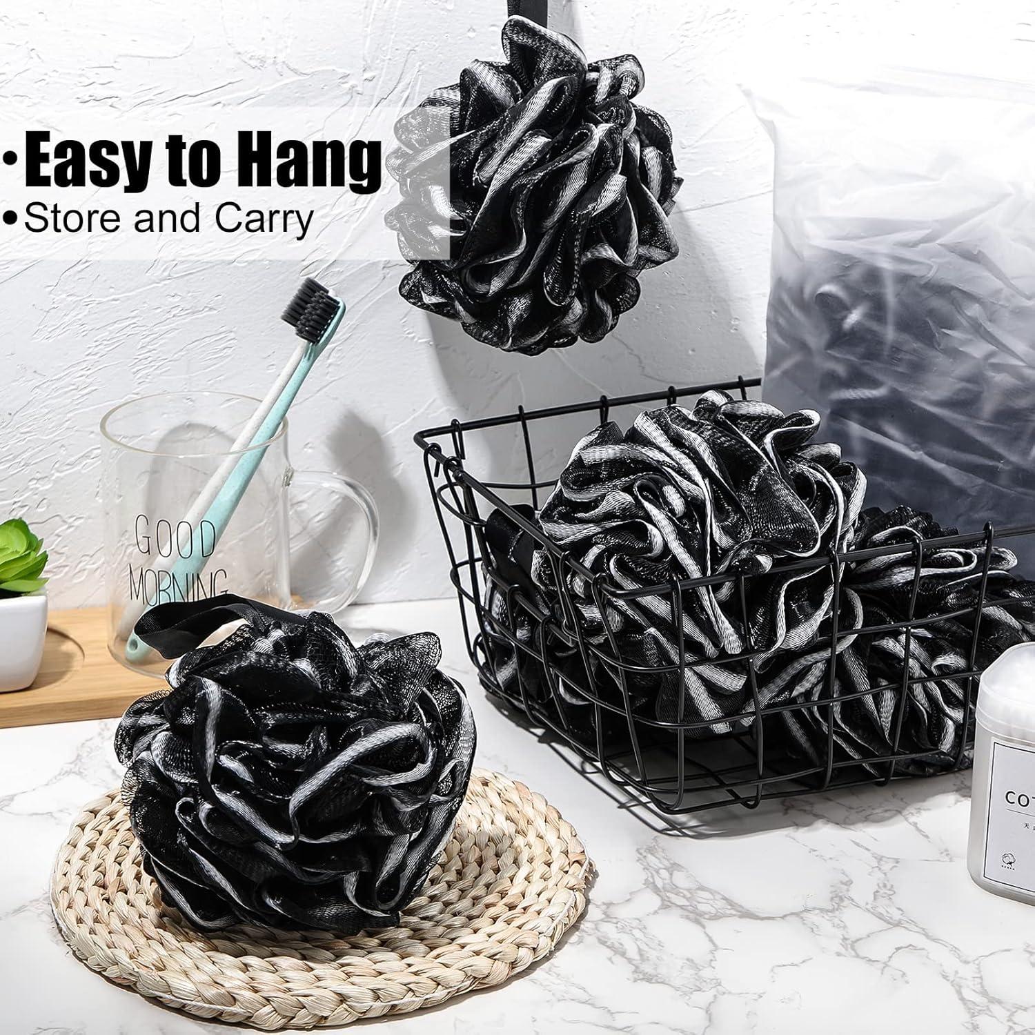 Juego de 32 Esponjas de Baño Shellwei 60g Malla Suave Exfoliante