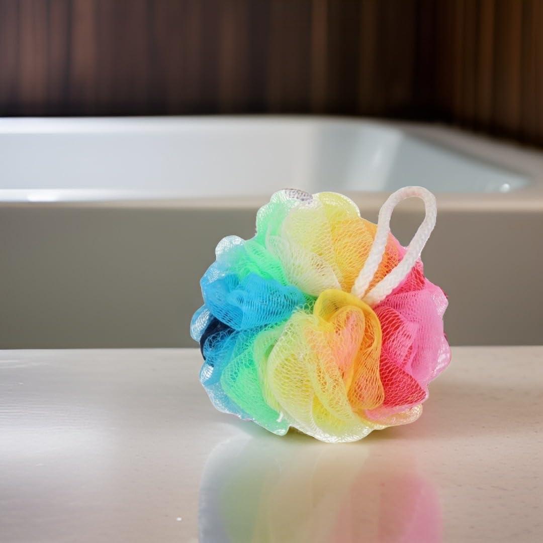Esponja de Loofah Exfoliante Tval Arcoíris 60g para Piel Sensible