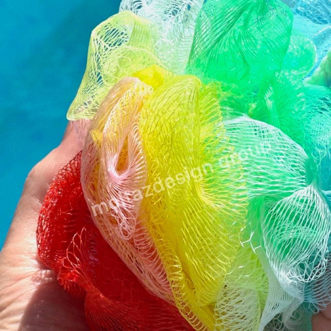 Esponja de Loofah Exfoliante Tval Arcoíris 60g para Piel Sensible