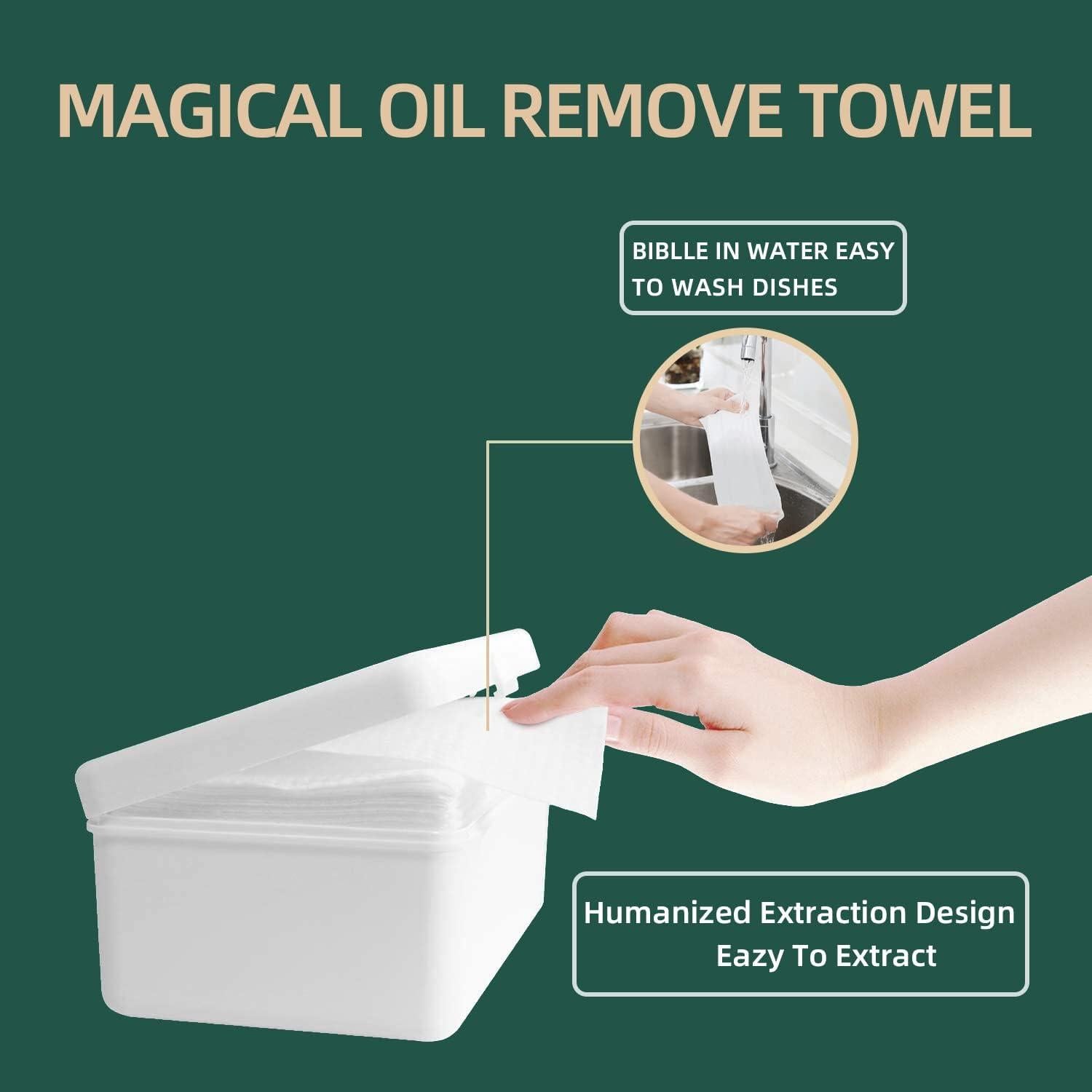 Toallitas de limpieza reutilizables UNUSUALKEY 50 piezas