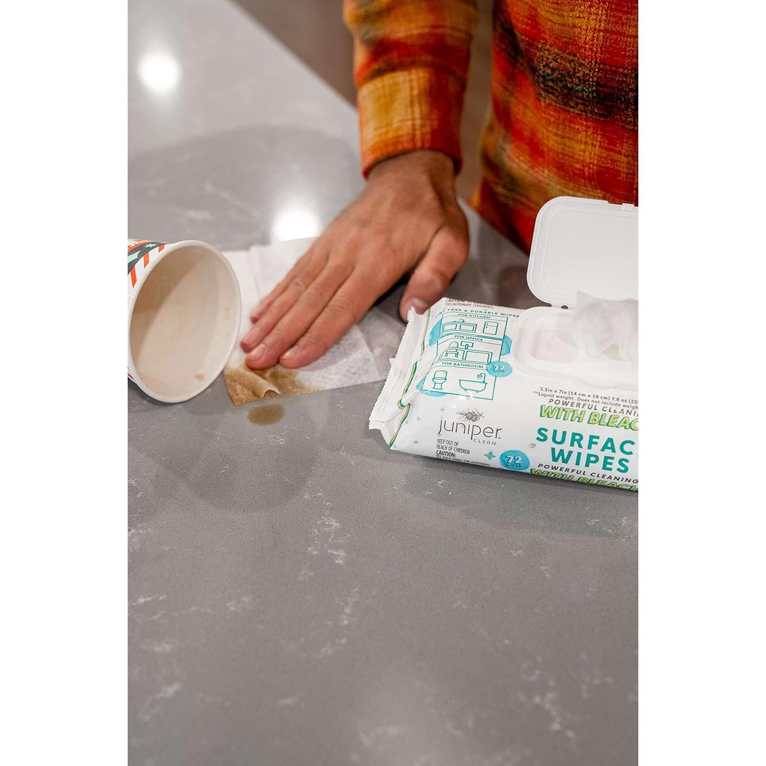 Toallitas de Limpieza Multiusos Juniper CLEAN 72 Unidades