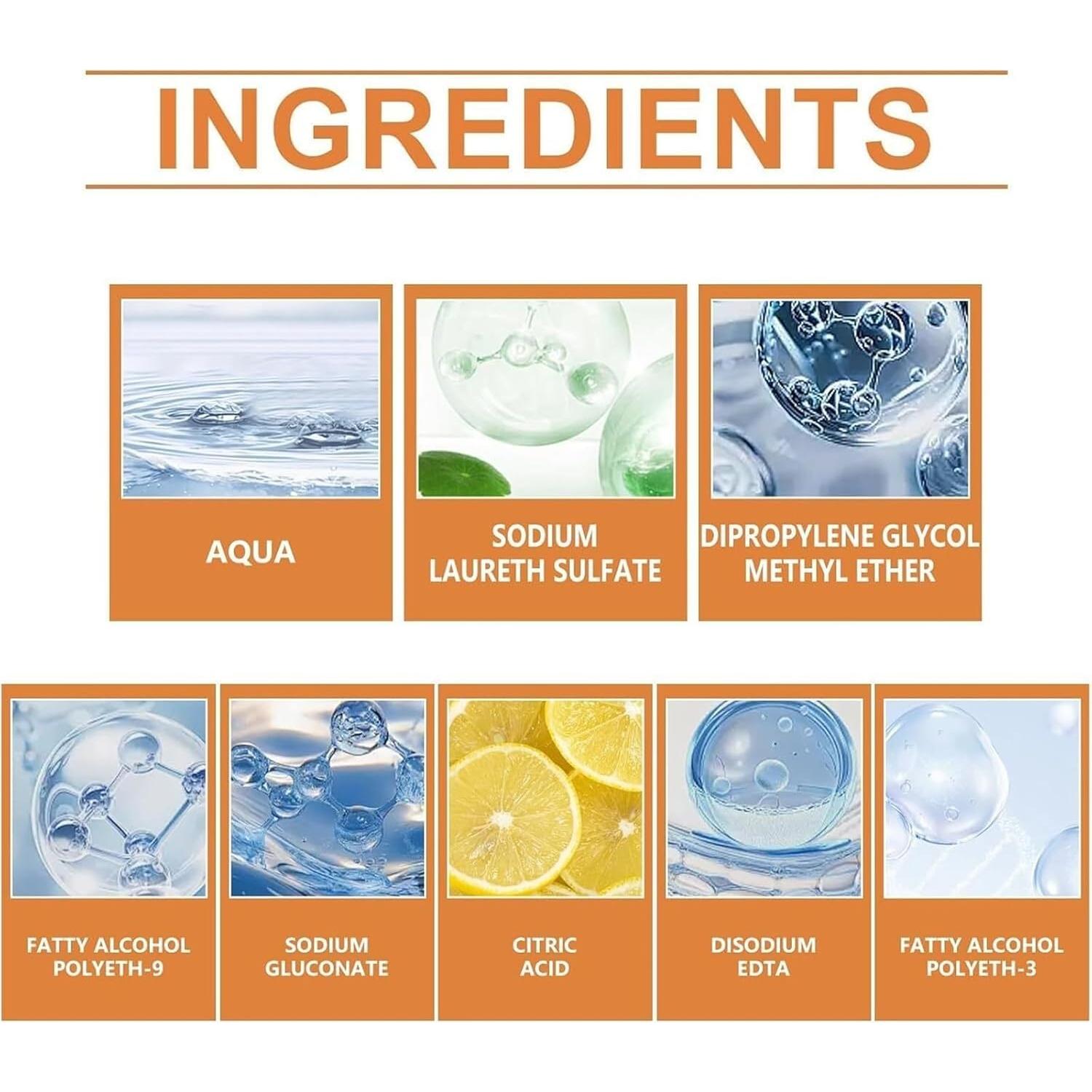 Limpiador Espumoso Desengrasante de Cocina Genérico 120 ml